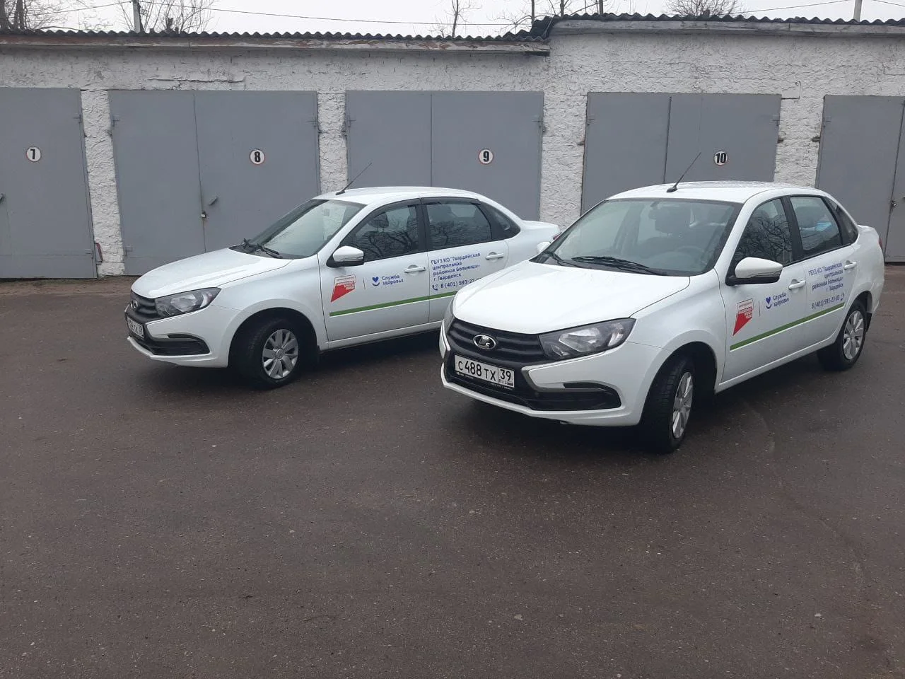 Больше двухсот выездов совершено на двух новых машинах в Гвардейске