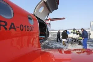 Региональный Минздрав спецбортом отправил в ожоговый центр Нижнего Новгорода детей из Багратионовского района