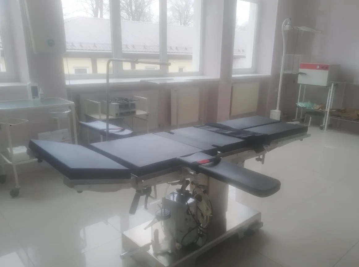 В Правдинской больнице появился новый операционный стол