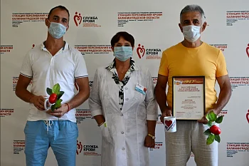 Представители Калининградской области стали победителями Всероссийского конкурса «Лучший донор России» Представители Калининградской области стали победителями Всероссийского конкурса «Лучший донор России»