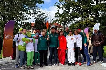 В регионе состоялся второй этап Всероссийской эстафеты факела «Огонь жизни»